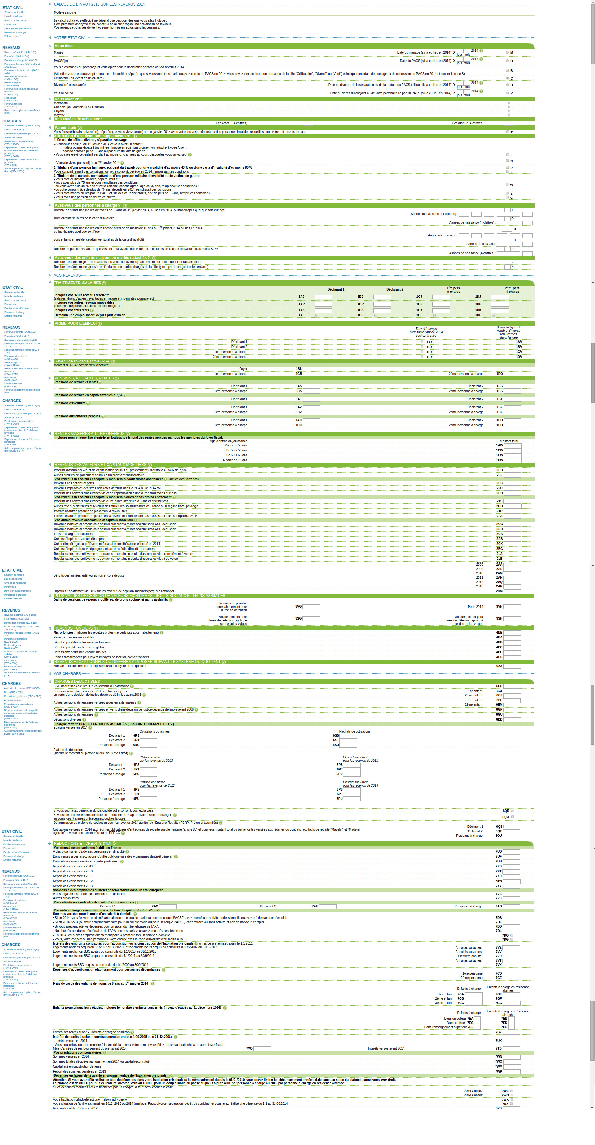 Impôts Simuler son impôt sur le revenu Fiches pratiques Ordissinaute