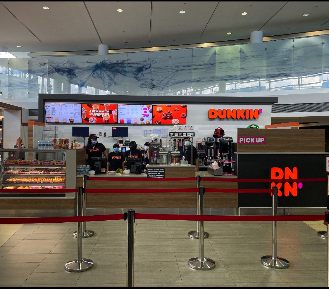 Dunkin Donuts ORD Terminal 5 Shop+Dine Directory · Chicago O'Hare