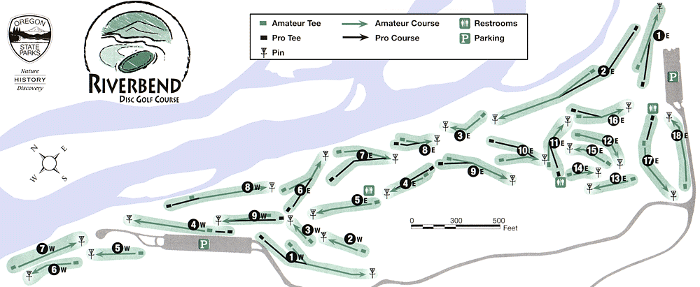 Champoeg State Park Map Champoeg State Park Professional Disc Golf Association