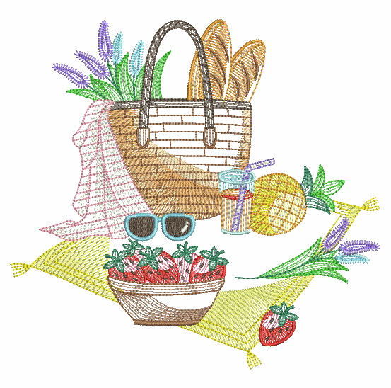 Picnic Basket OregonPatchWorks