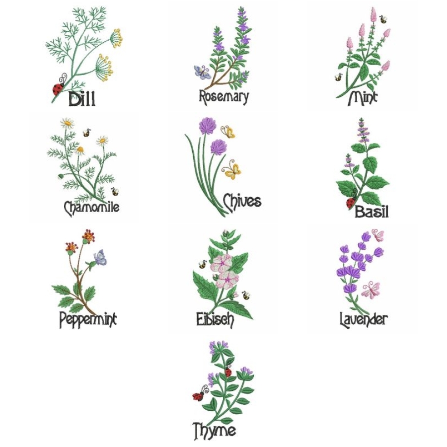 Kitchen Herbs 2 OregonPatchWorks