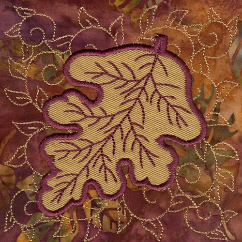 Applique Leaf Blocks OregonPatchWorks