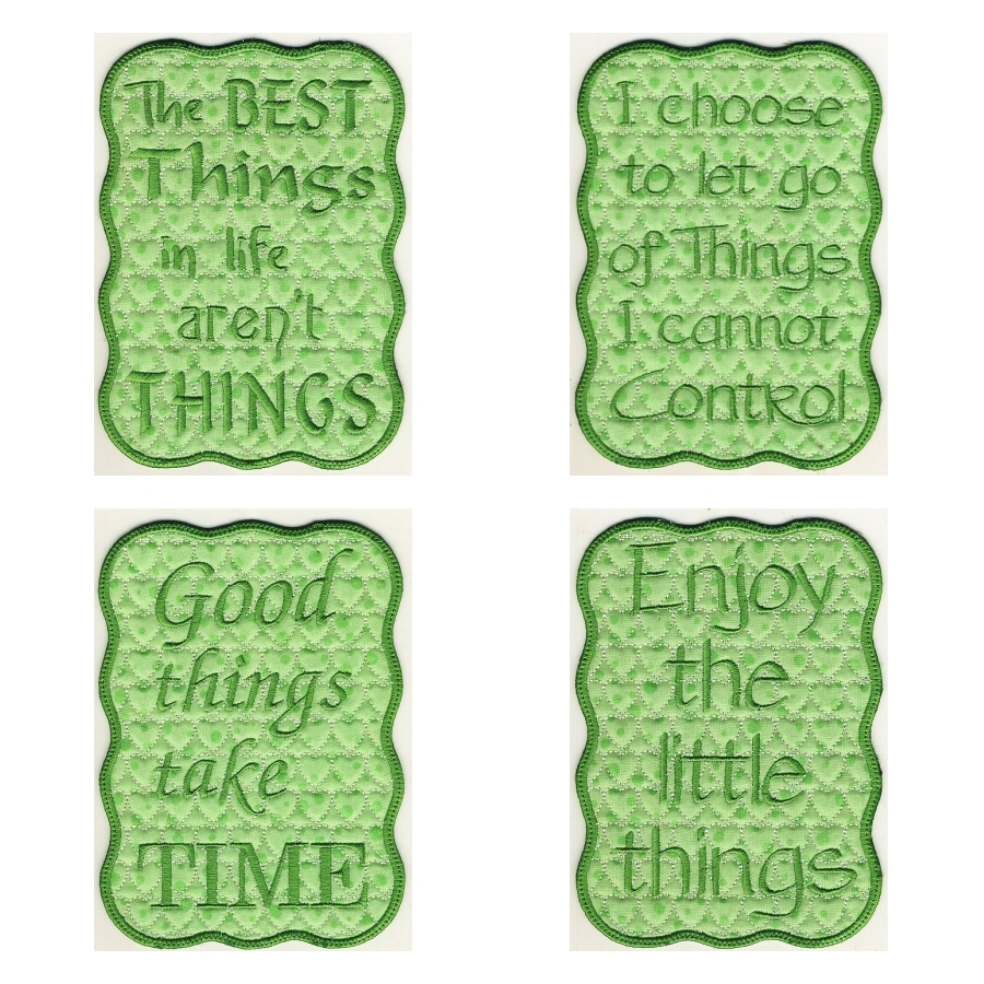 Inspirational Mug Rugs 7 OregonPatchWorks