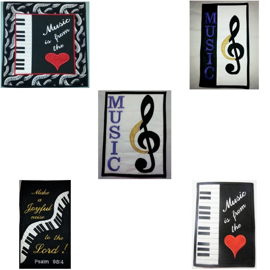 Music Wall Hangings OregonPatchWorks