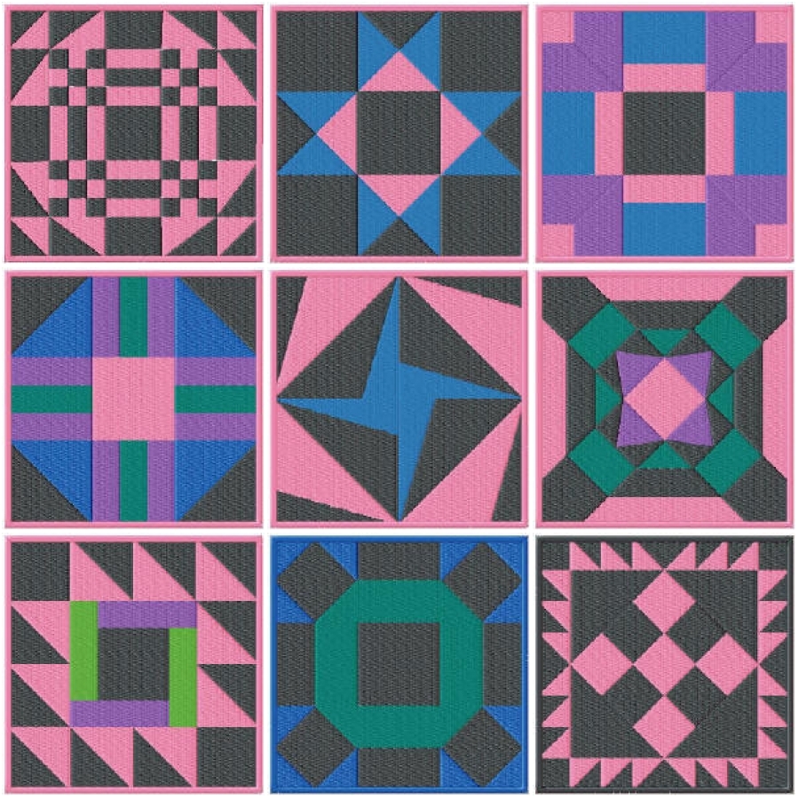 Dazzle Quilt Squares OregonPatchWorks