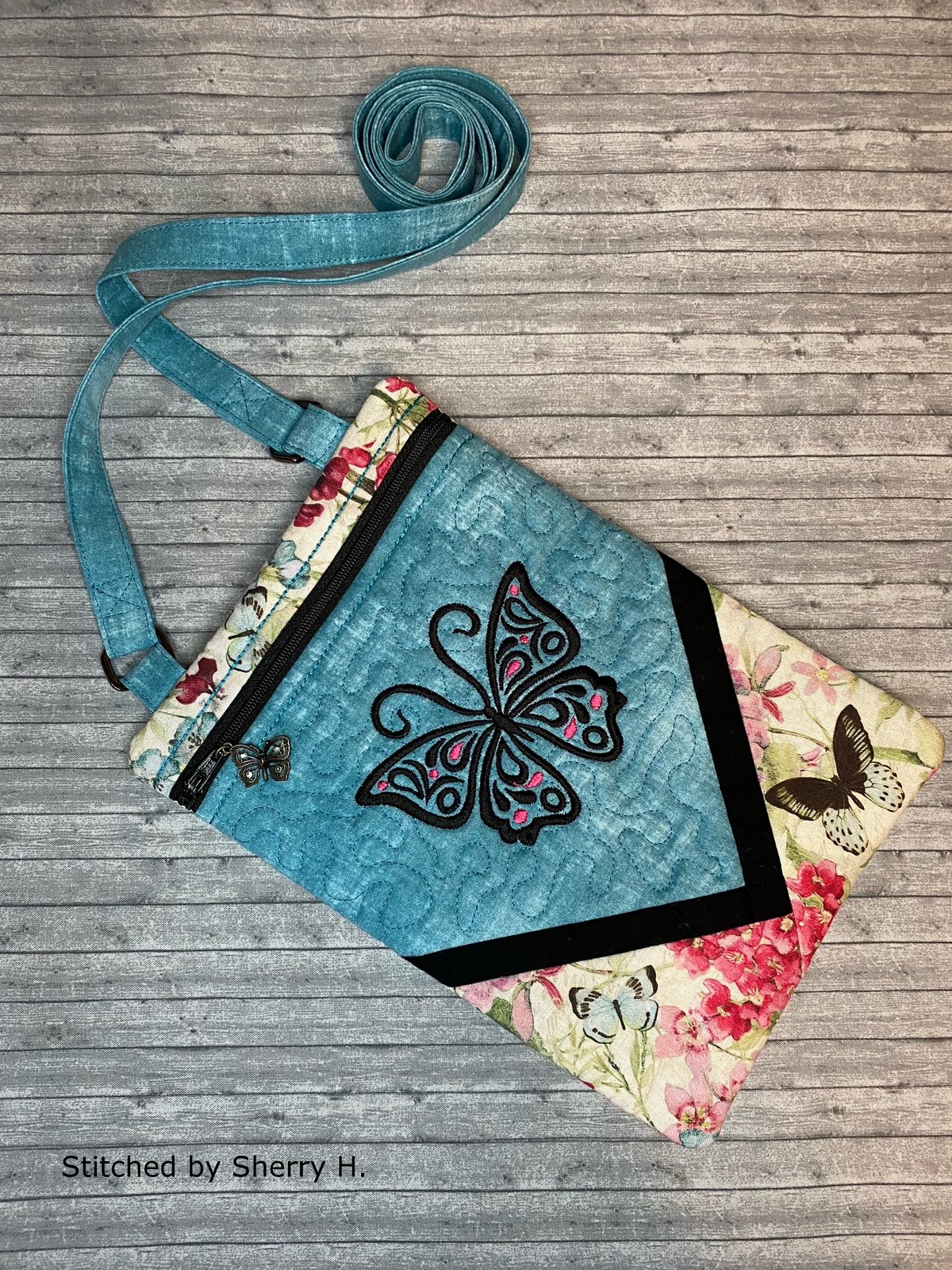 Butterfly Crossbody Bag OregonPatchWorks