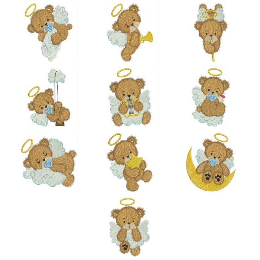 Baby Angel Bear OregonPatchWorks