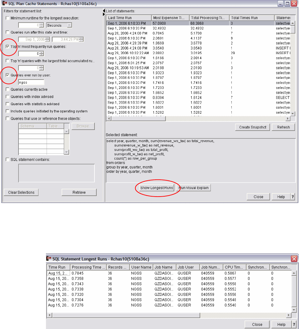 7.1 SQE Plan Cache and SQE Plan Cache Snapshot OnDemand SQL