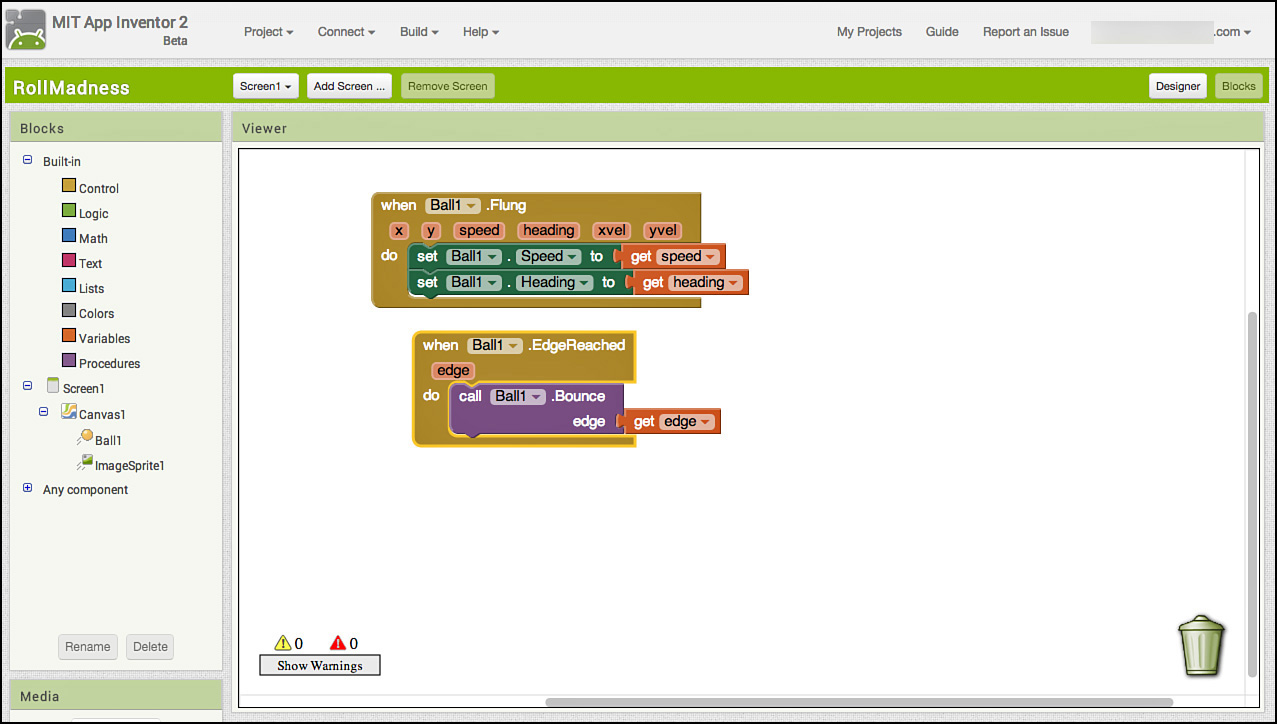 Blocks Editor Learning MIT App Inventor A HandsOn Guide to Building