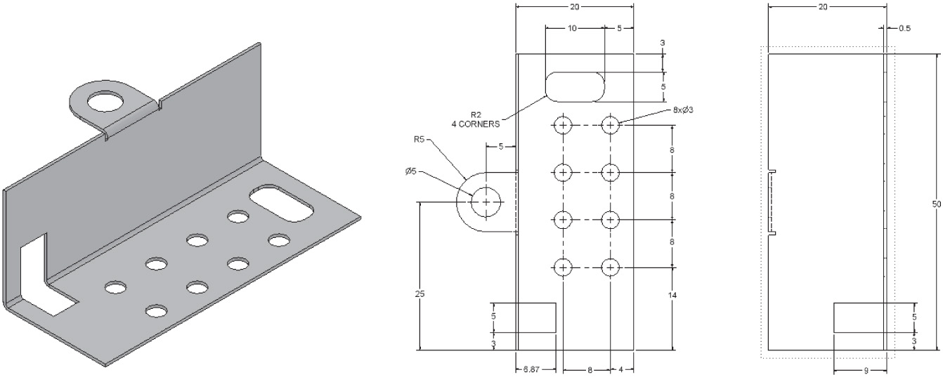 Chapter 13. Sheet Metal Drawings Engineering Design Graphics with