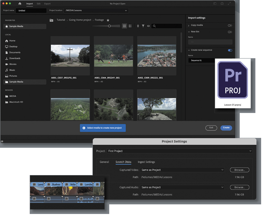2. Setting Up a Project Adobe Premiere Pro Classroom in a Book (2022