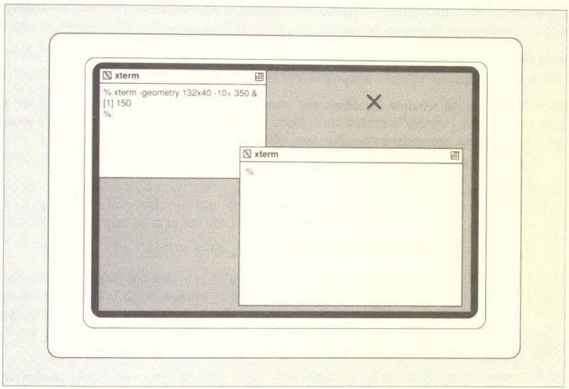 8 Command Line Options X Window System User's Guide for X11 R3 and R4