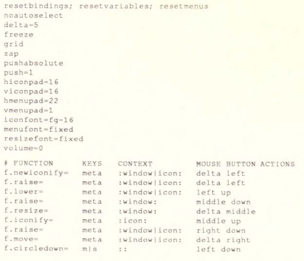 B The uwm Window Manager X Window System User's Guide for X11 R3 and