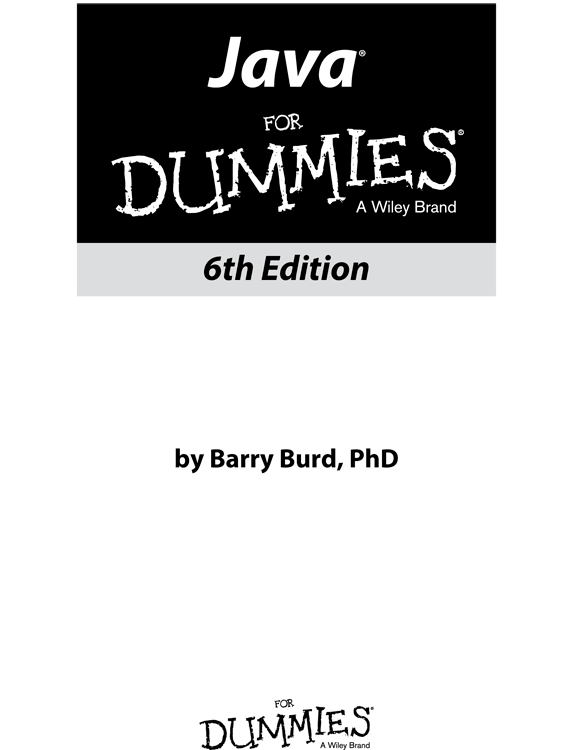 01_9781118407806ffirs.xhtml Java For Dummies, 6th Edition [Book]