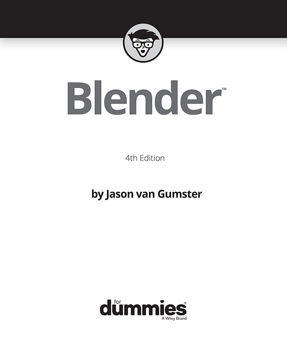 Title Page Blender For Dummies, 4th Edition [Book]