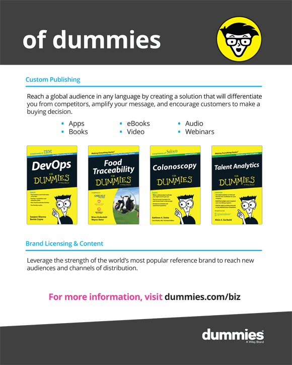 Advertisement Page Training & Development For Dummies, 2nd Edition [Book]