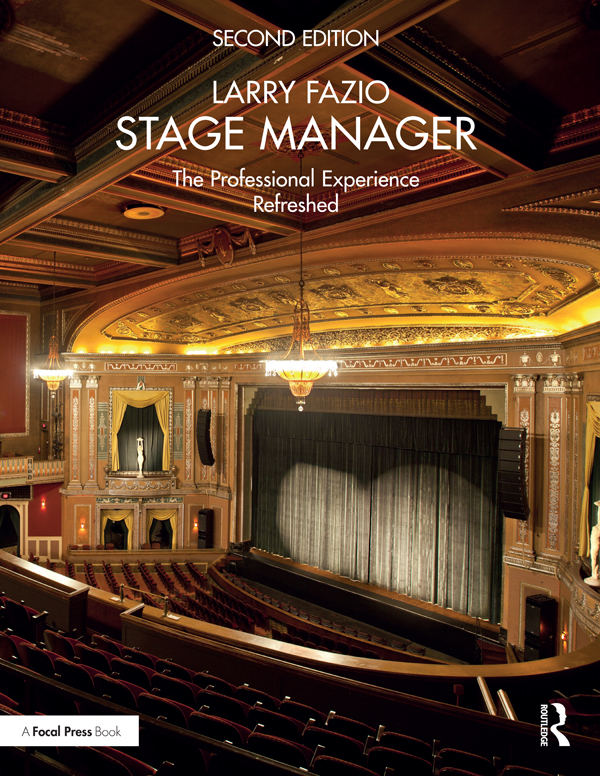 Cover Stage Manager, 2nd Edition [Book]