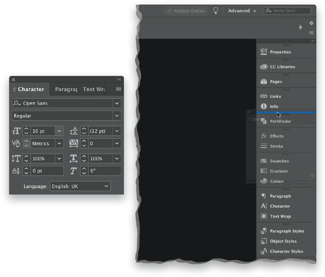 Open, Dock, and Collapse Panels? How Do I Do That In InDesign? [Book]