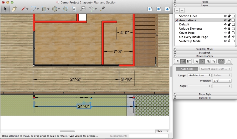 Dimensions SketchUp 2014 for Architectural Visualization Second