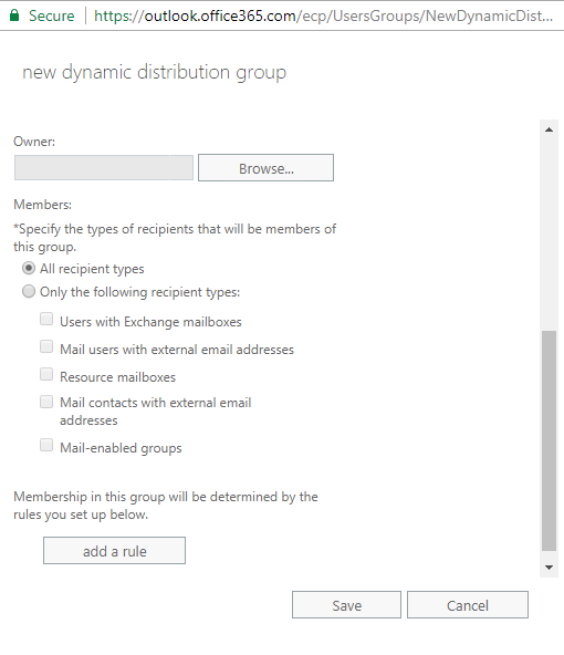 Creating a dynamic distribution list Mastering Office 365