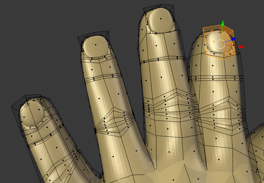 Adding a material to specific faces Blender 3D Printing by Example [Book]
