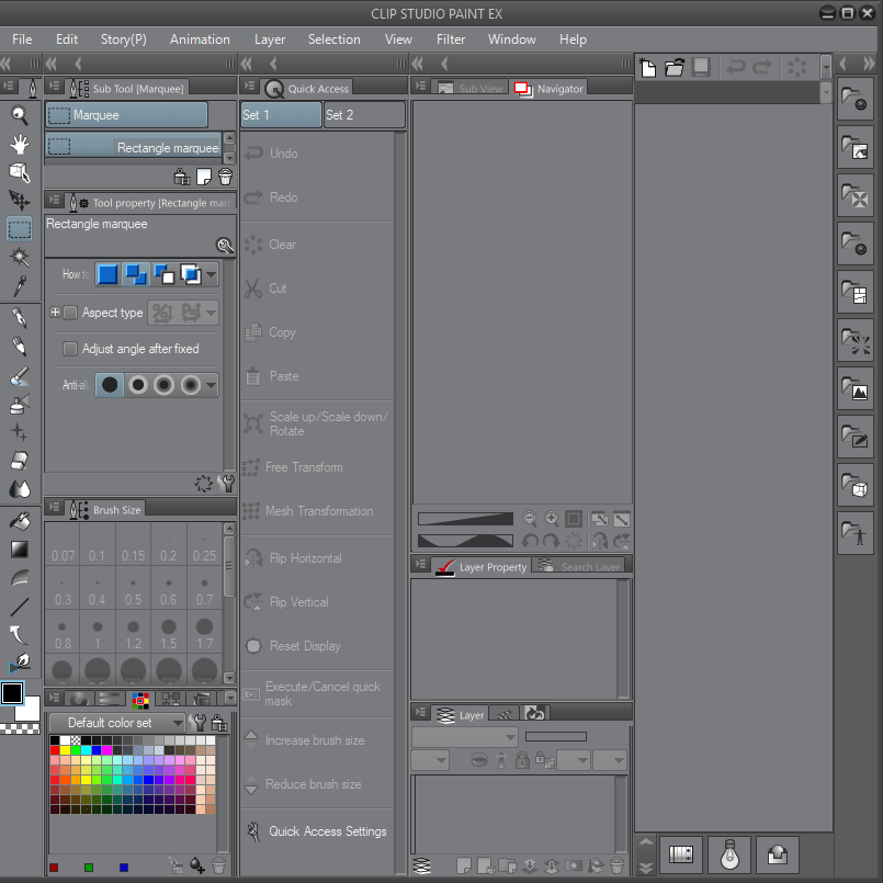 Saving a workspace Learn Clip Studio Paint Second Edition [Book]
