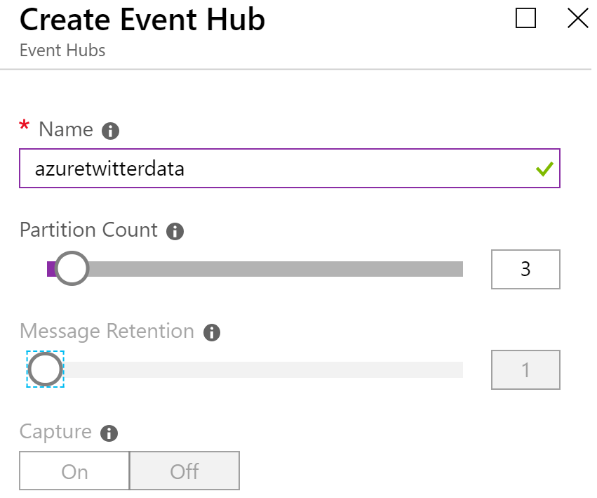 Creating an event hub Azure for Architects Second Edition [Book]