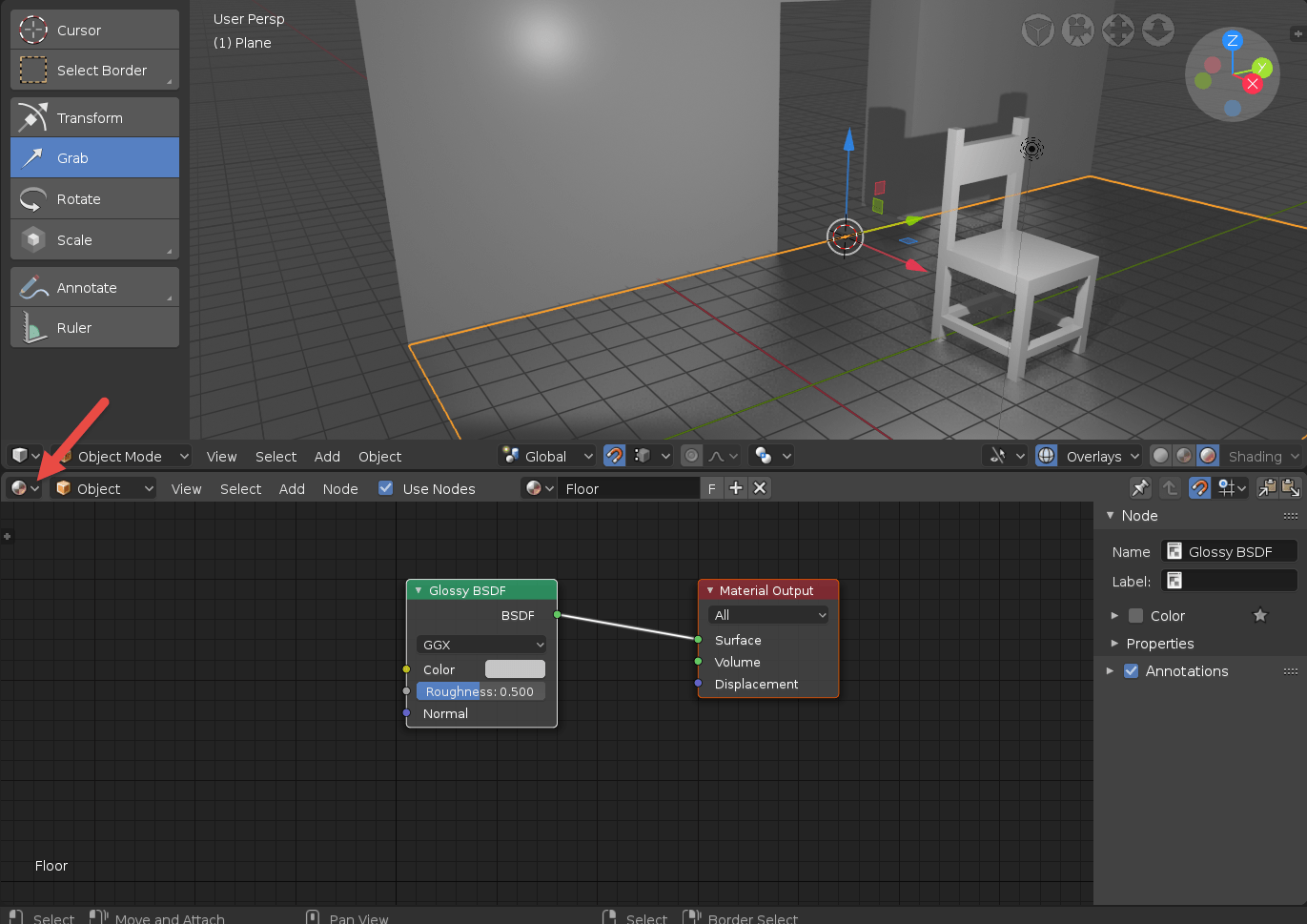 Shader editor for textures Blender Quick Start Guide [Book]