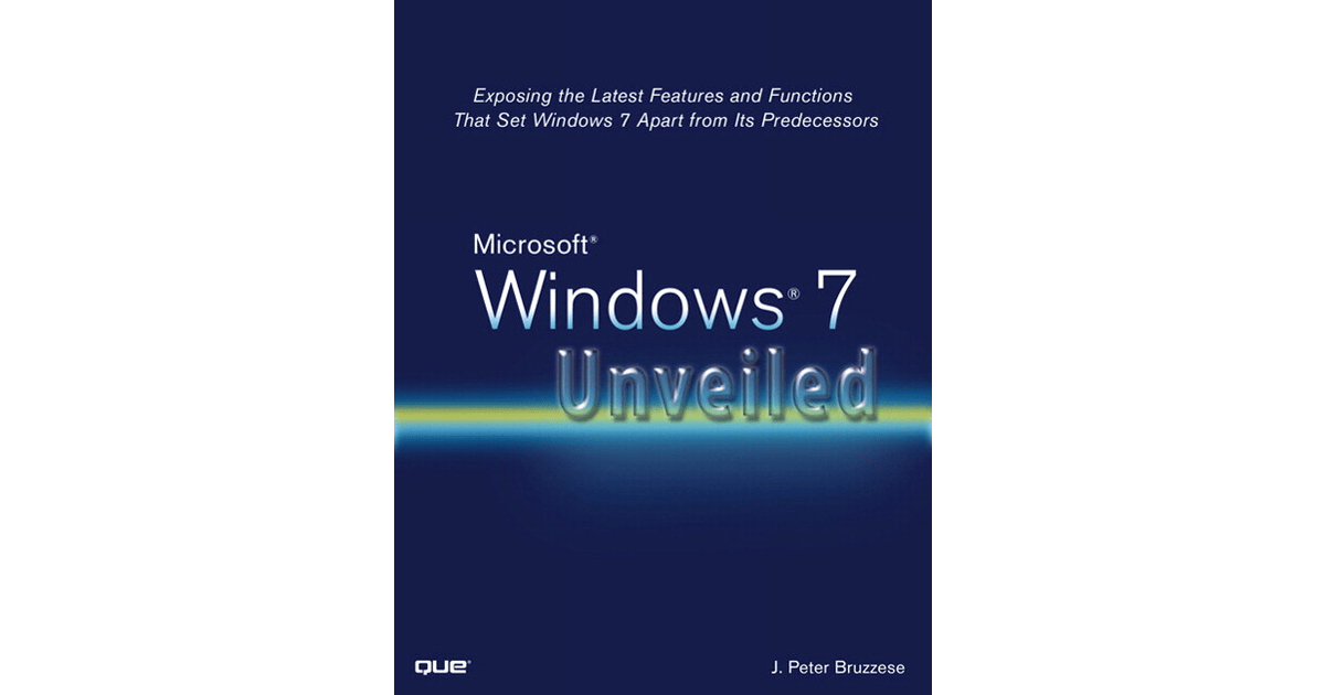 Introduction Microsoft® Windows® 7 Unveiled Exposing the Latest Features and Functions That