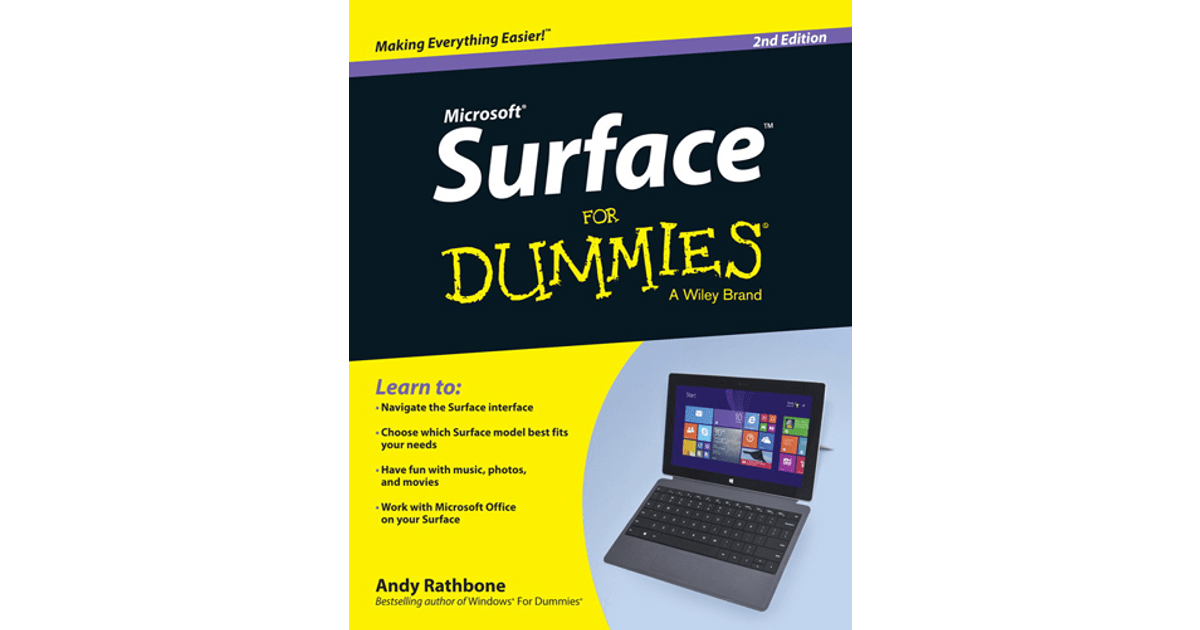 Surface For Dummies, 2nd Edition [Book]