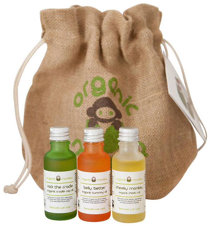 Organic Monkey Organic and fairtrade skin care for babies and toddlers