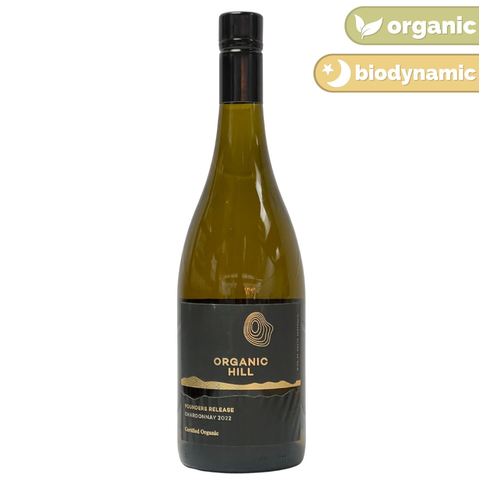 Organic Hill Founders Chardonnay 2021 Organic Wine Store