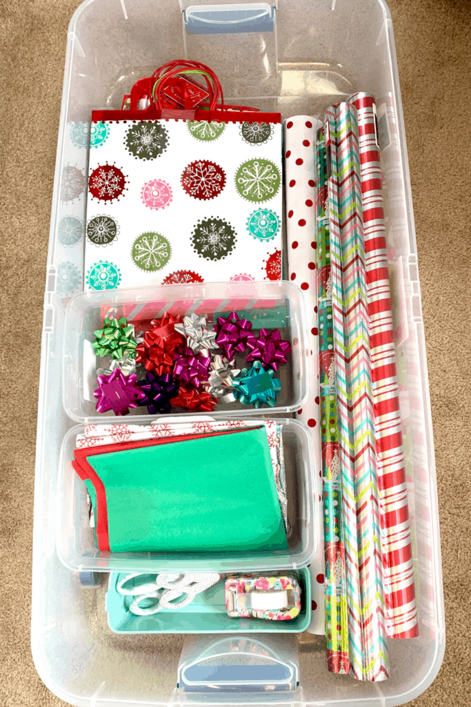 14 Wrapping Paper Storage & Organization Ideas Organization Obsessed