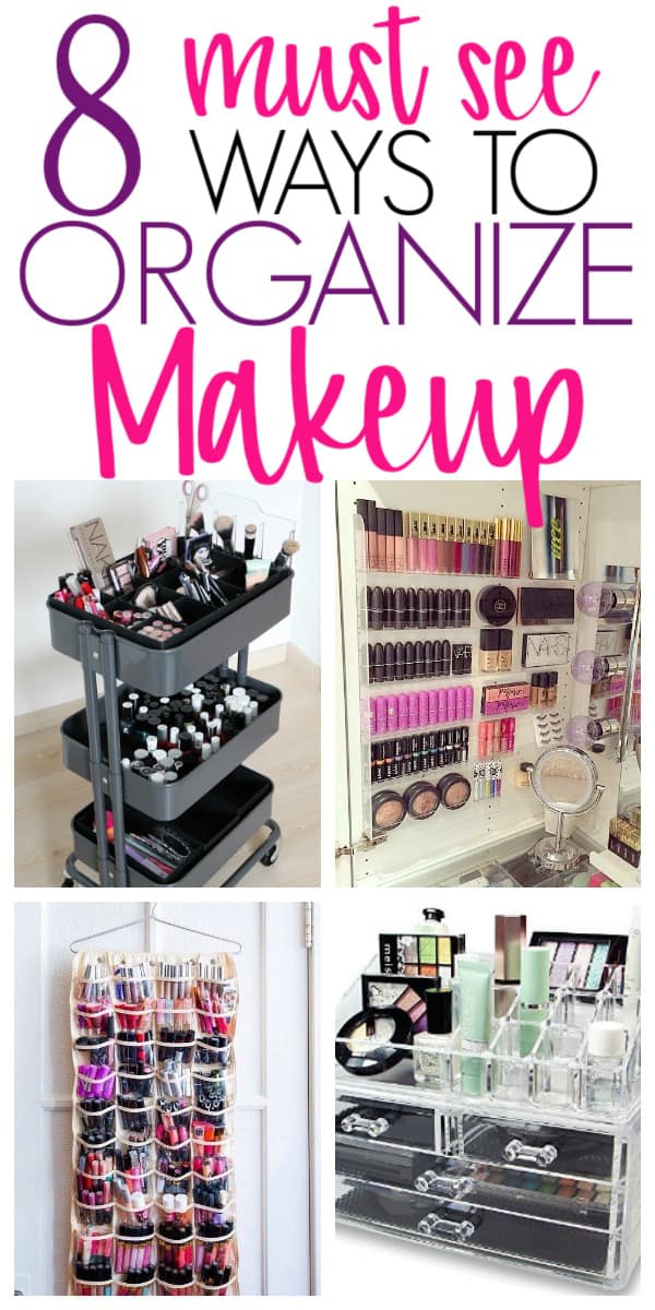 8 Must See Ideas To Organize Makeup in a Small Bathroom Organization
