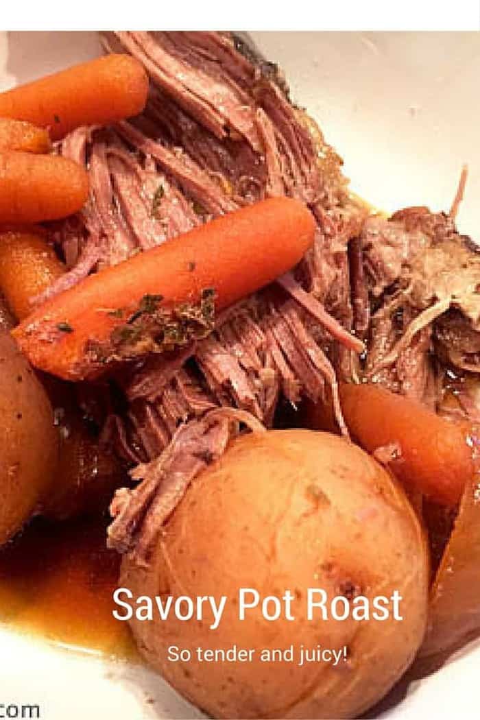 Savory Pot Roast Organized Island