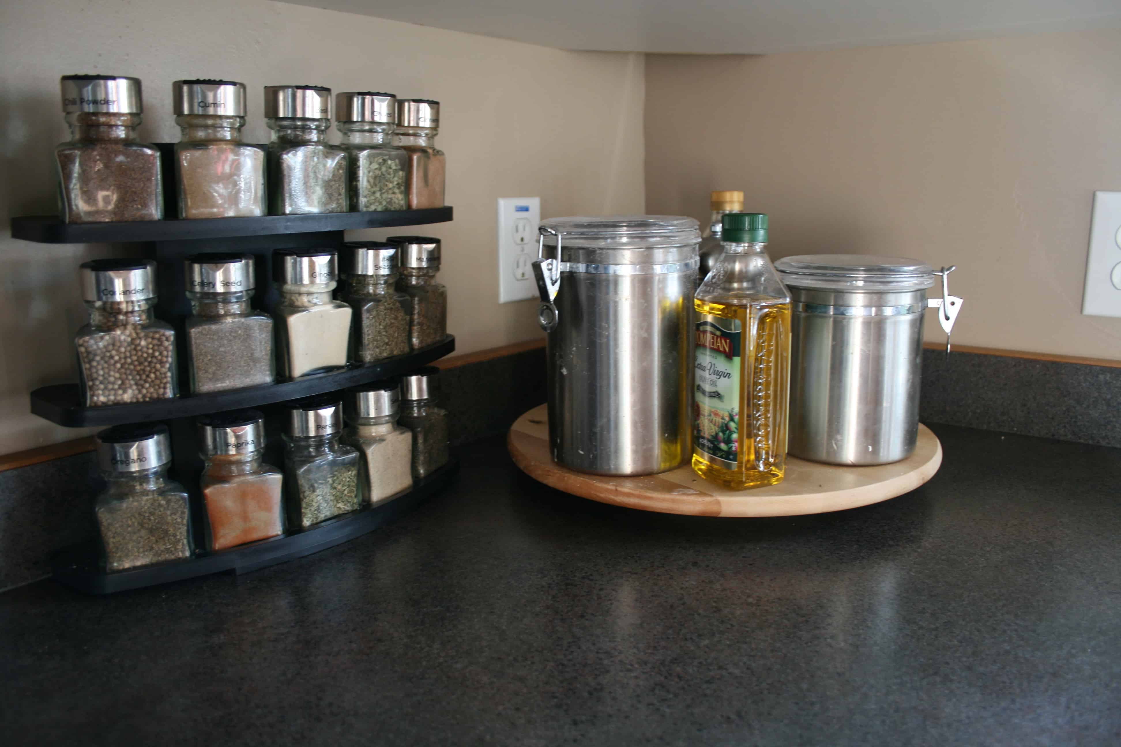 Lazy Susan Storage The Organized Mom