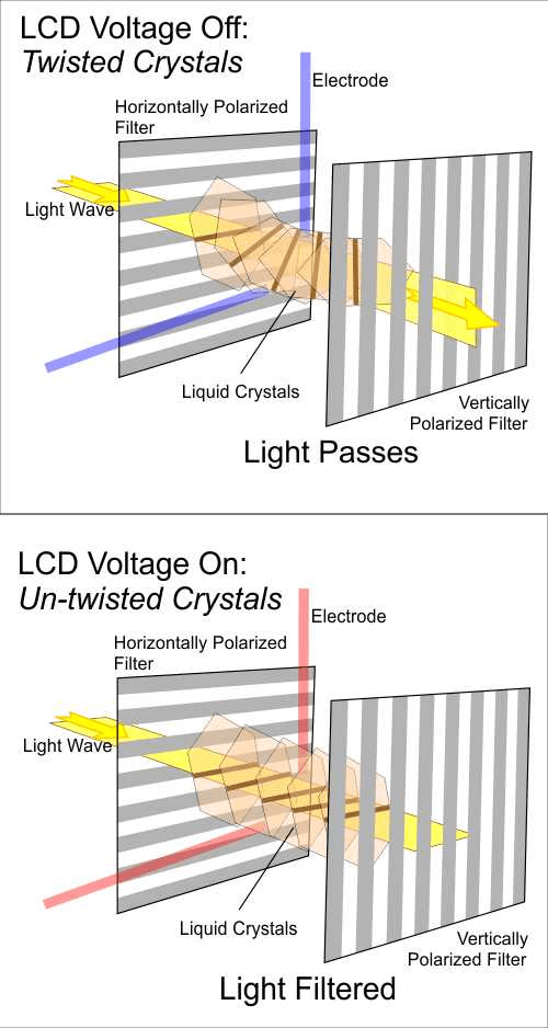 How do LCD (Liquid Crystal Display) Work? Orient Display