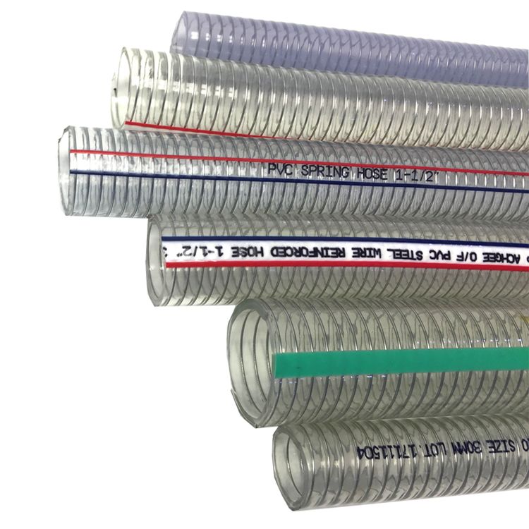 PVC steel wire hosewire reinforced hosewater suction hose
