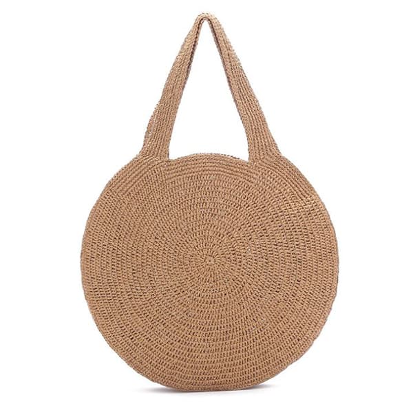 Round Straw Shoulder/Crossbody Bags Wholesale