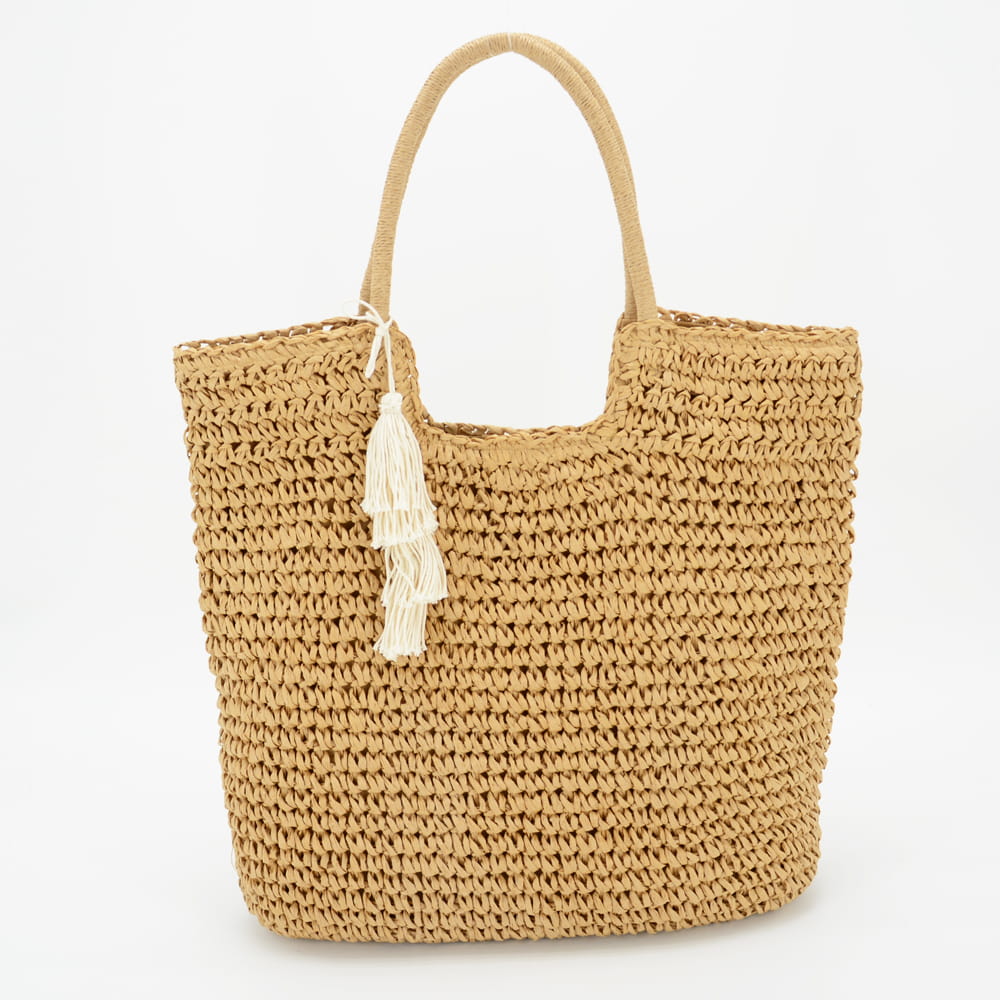 plain brown straw tote bag for women100 paper