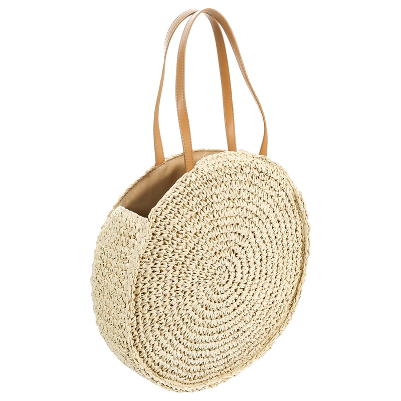 Round Straw Shoulder/Crossbody Bags Wholesale