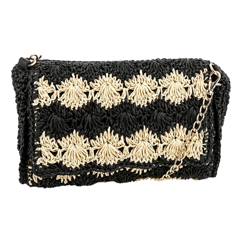 Spanish Straw Crossbody Bag