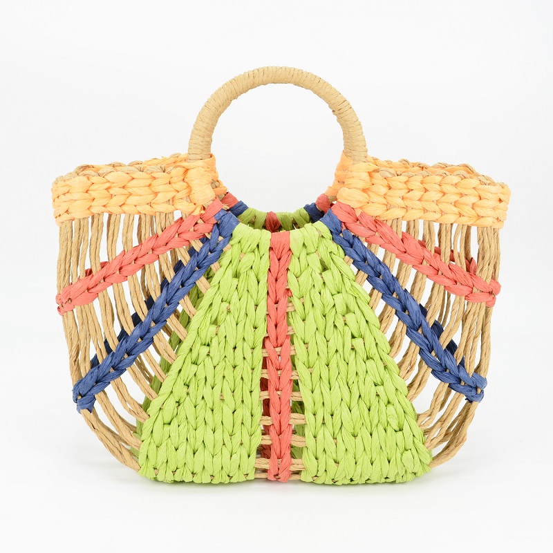 Straw Tote Bags Wholesale Affordable Crochet Straw Bags For Women