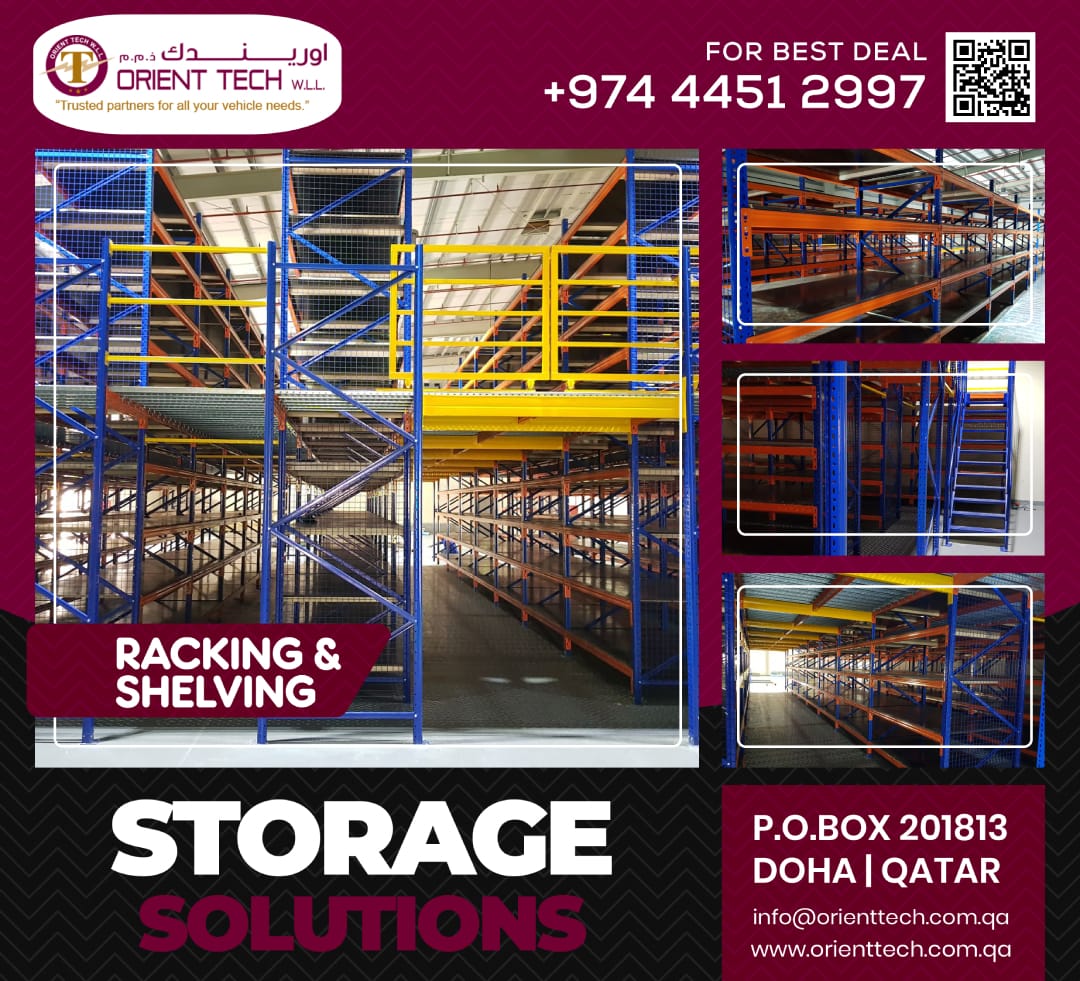 Racking System In Qatar, Steel Rack Suppliers In Qatar, Steel Shelves