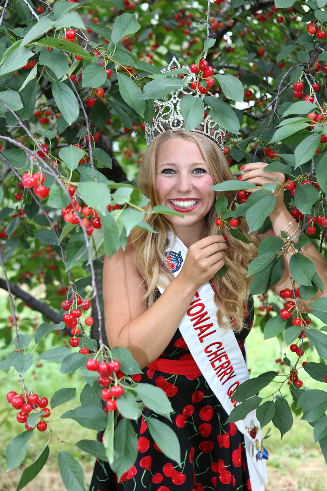 We’re Saluting The National Cherry Festival With The Festival Queen As Our Guest Fudgemaker