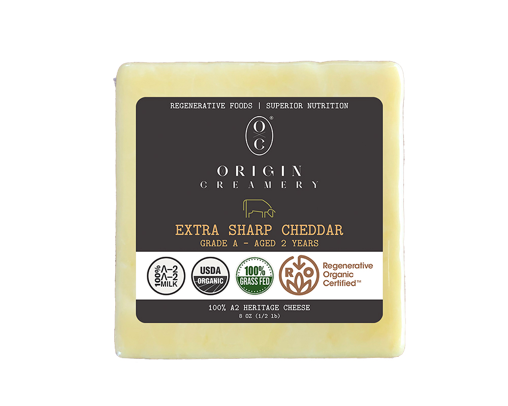 Extra Sharp Cheddar ORIGIN Milk
