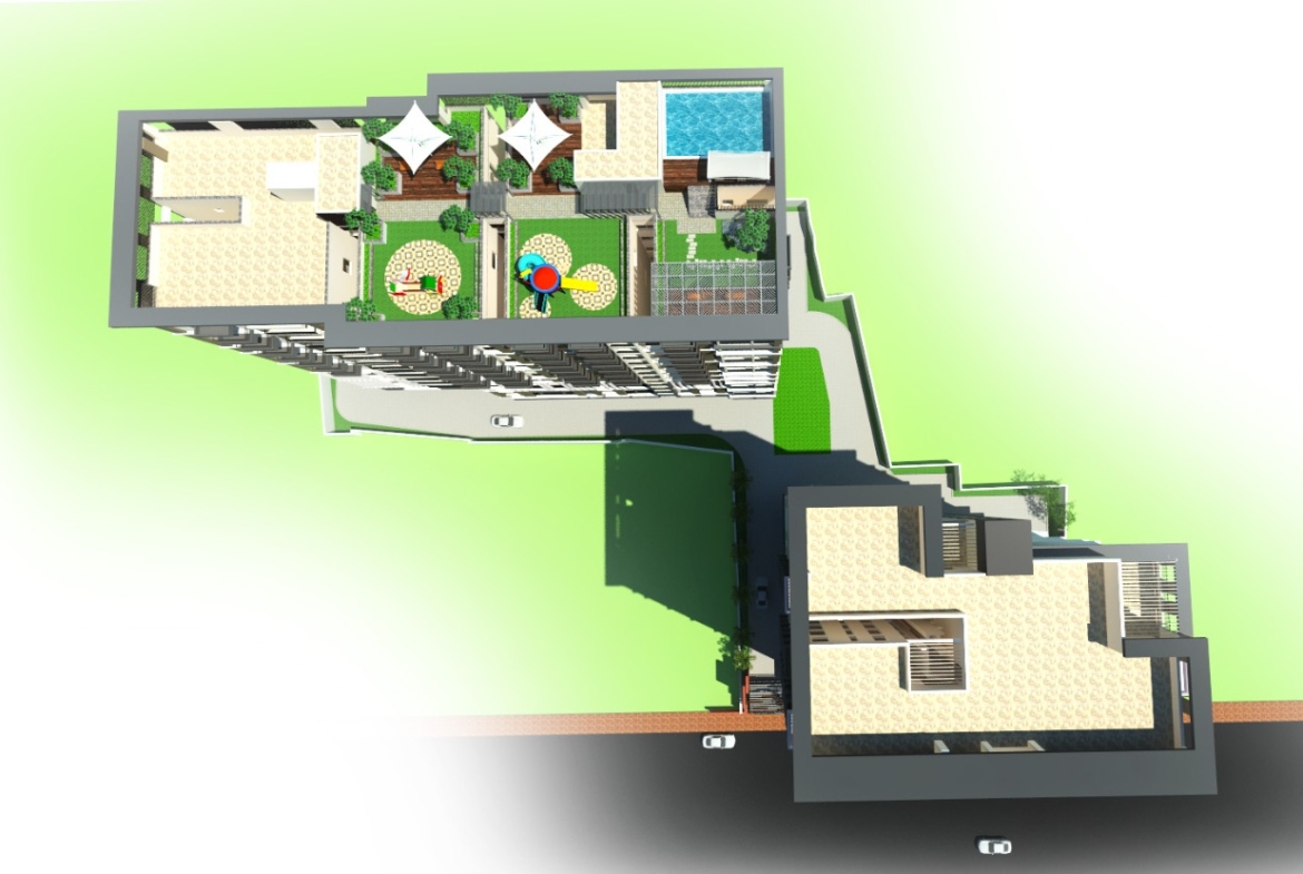 Stalwart Pride 2 BHK Flat under construction at Jagamara, Bhubaneswar