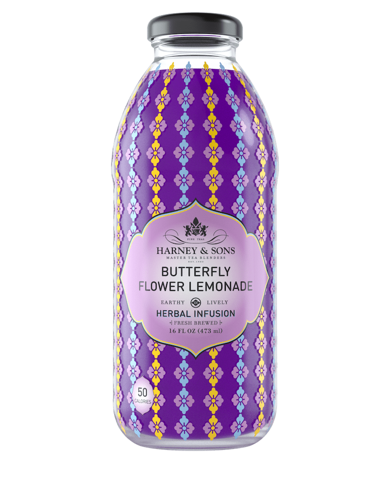 Harney & Sons Butterfly Flower Lemonade 12 16oz Bottles Orinoco