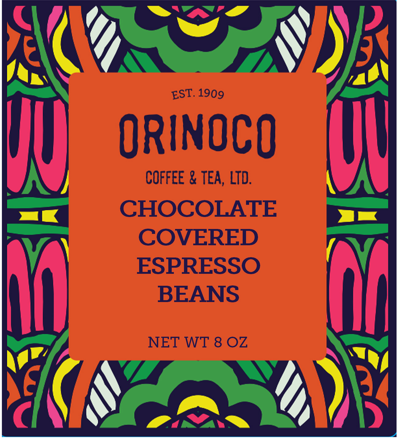 Koppers Milk Chocolate Covered Espresso Beans 8oz tin