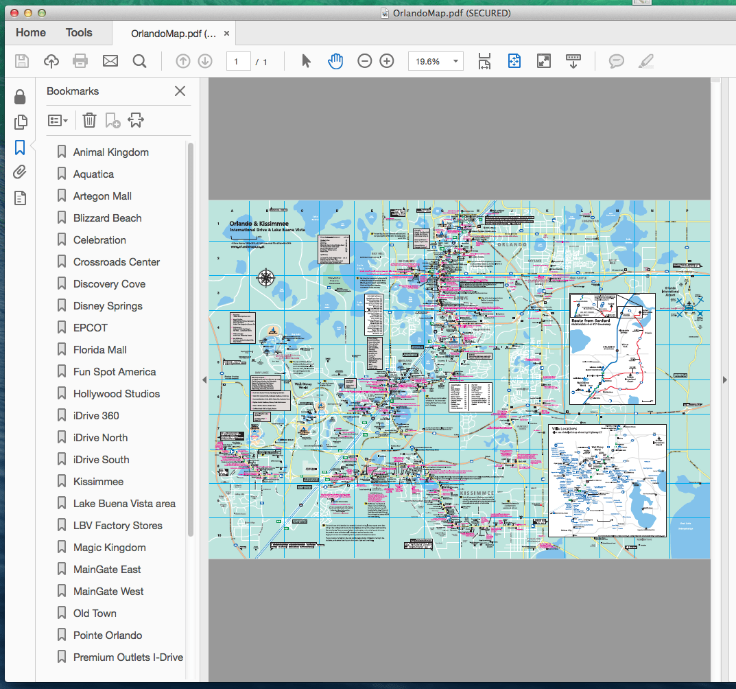 Orlando Premium Outlets Map Pdf